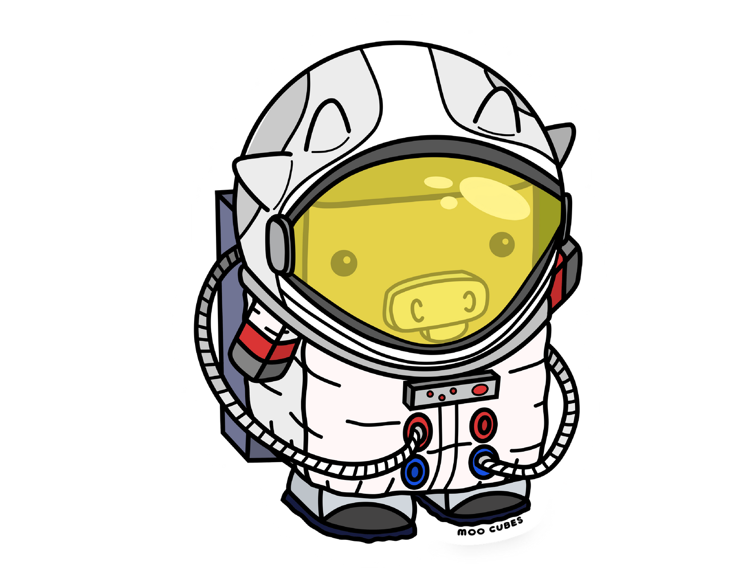 Astronaut Cow
