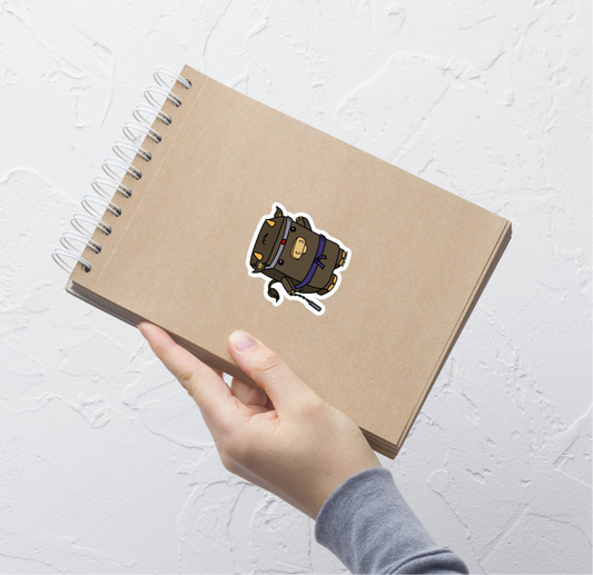 Master Cow-Fu Sticker