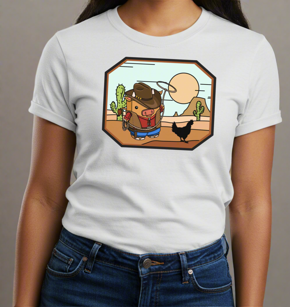 Buckhorn Bill:Black Border Shirt