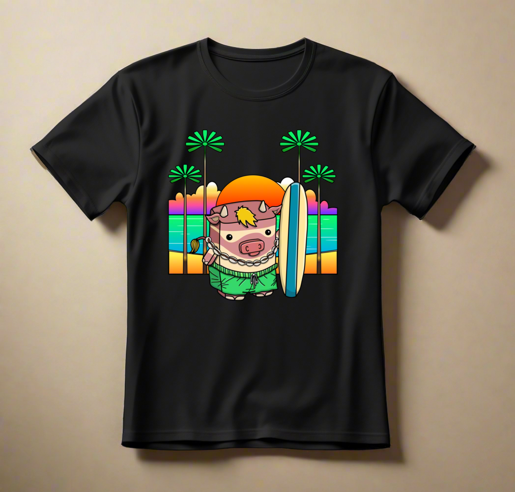 Cowabunga Surfer Shirt
