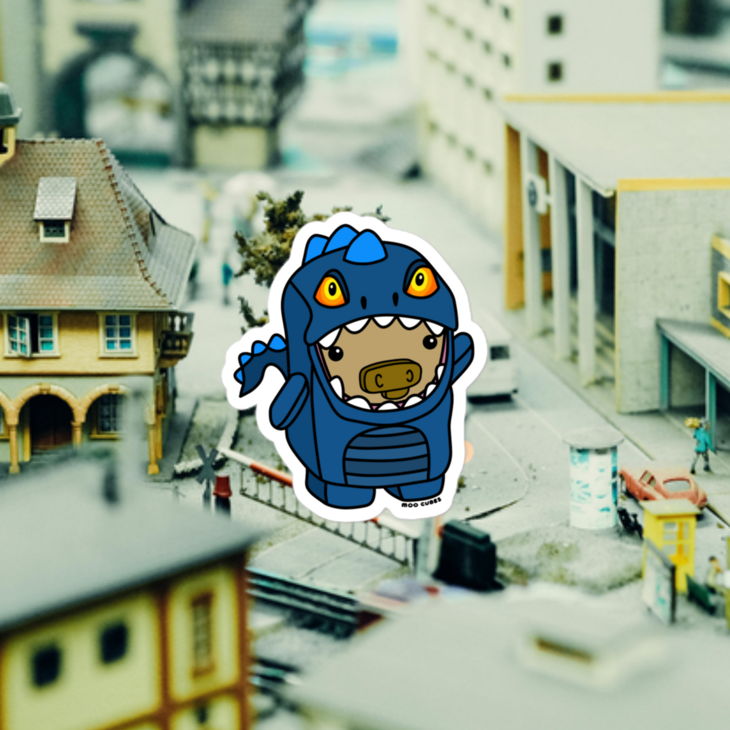Cowzilla Sticker