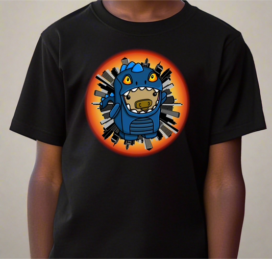 Cowzilla Shirt:Fire Version