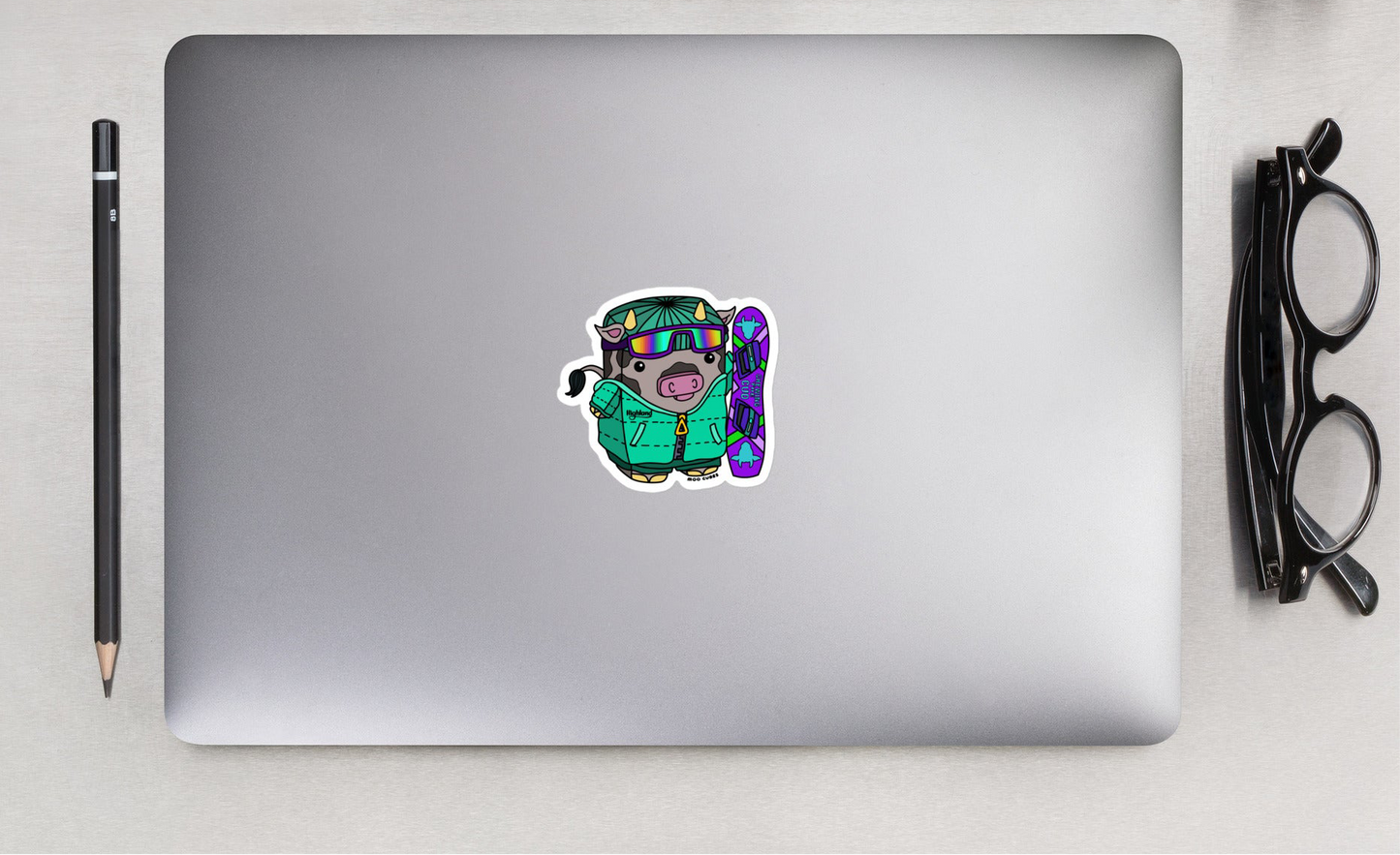 Highland Shredder Sticker