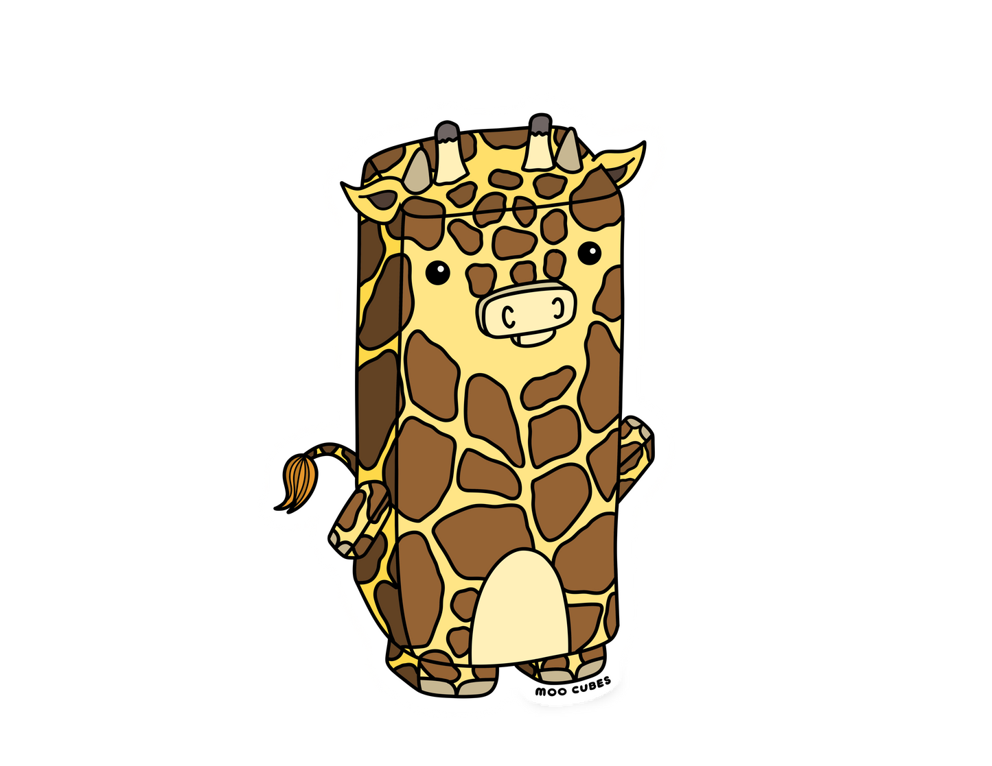 Cowraffe Sticker
