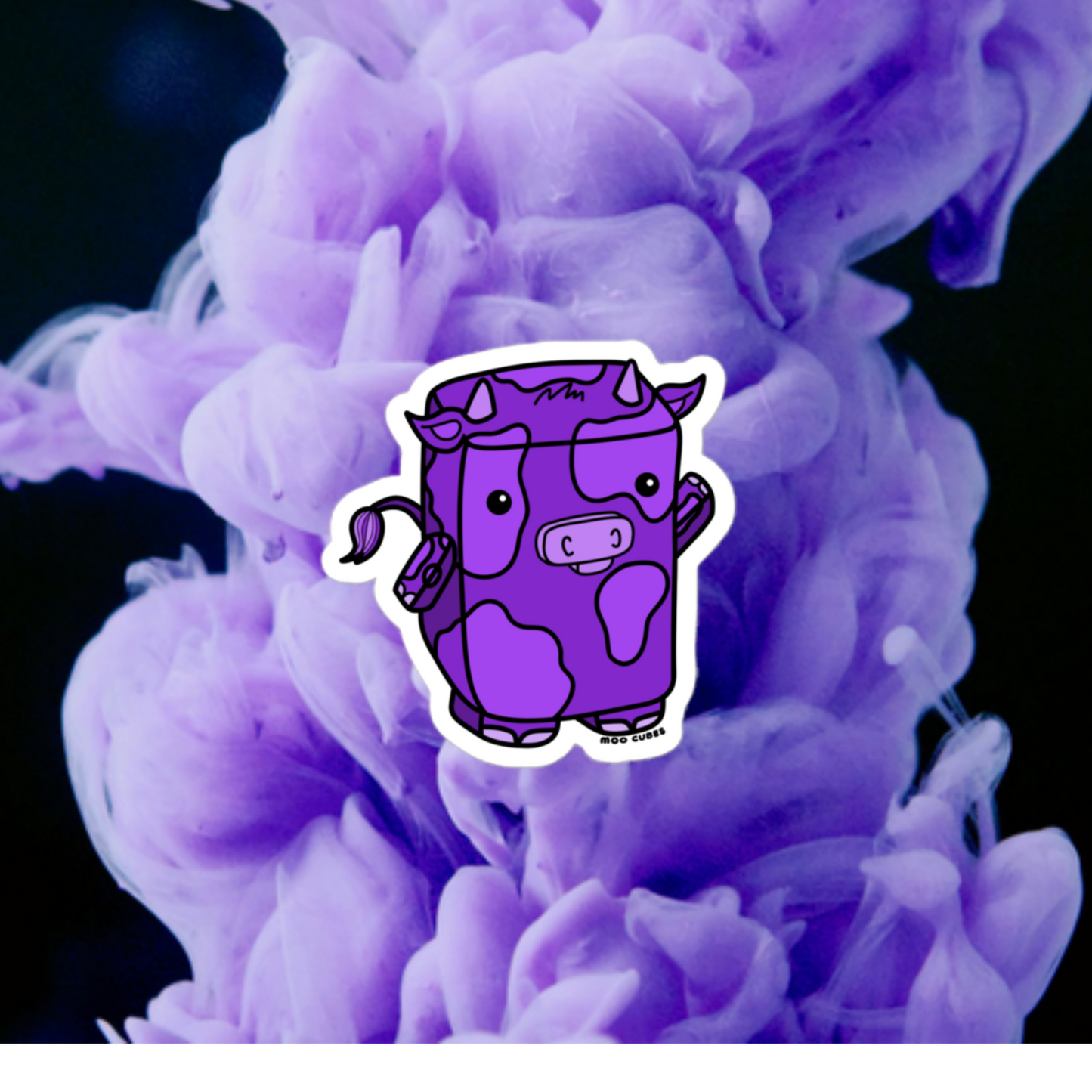 Purple Pastures Sticker