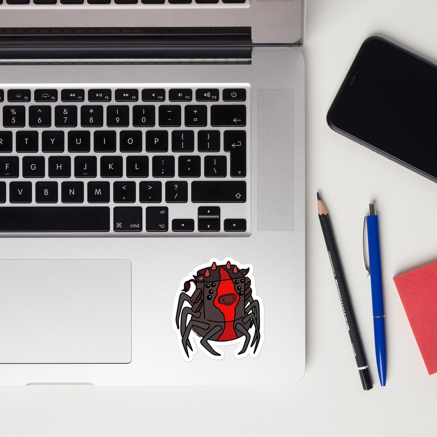 Spidey Cow Sticker