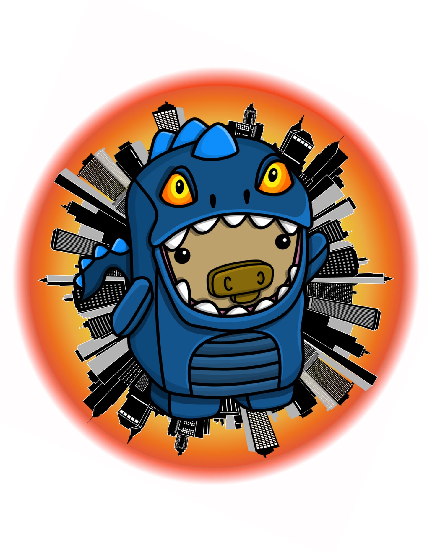 Cowzilla Shirt:Fire Version
