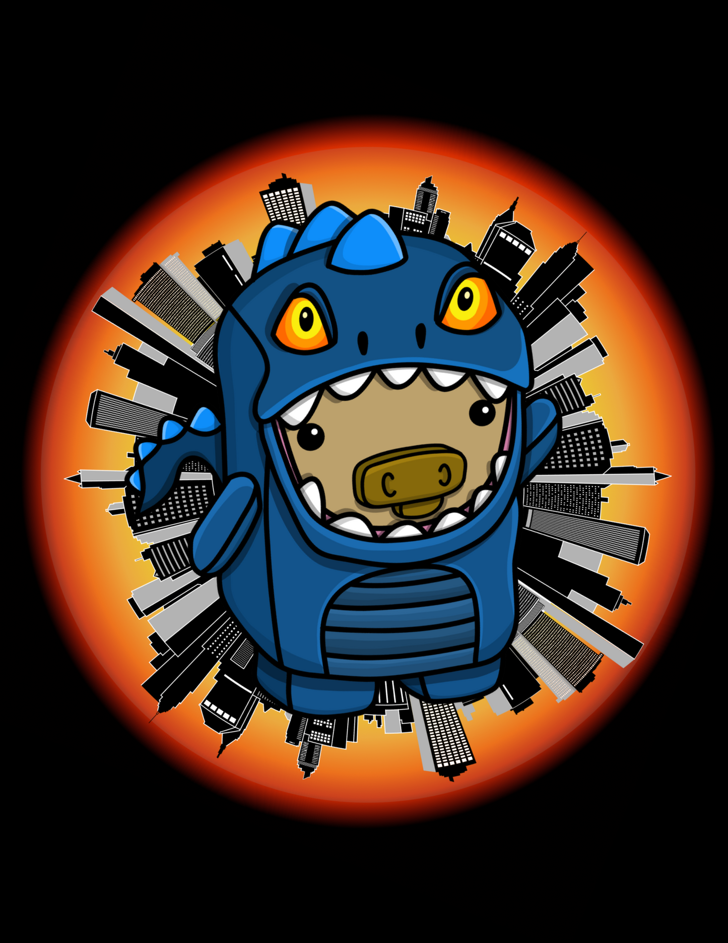 Cowzilla Shirt:Fire Version