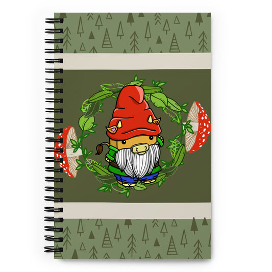 Gnome Spiral notebook