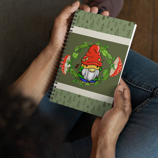 Gnome Spiral notebook