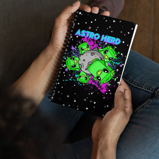 Alien Spiral notebook