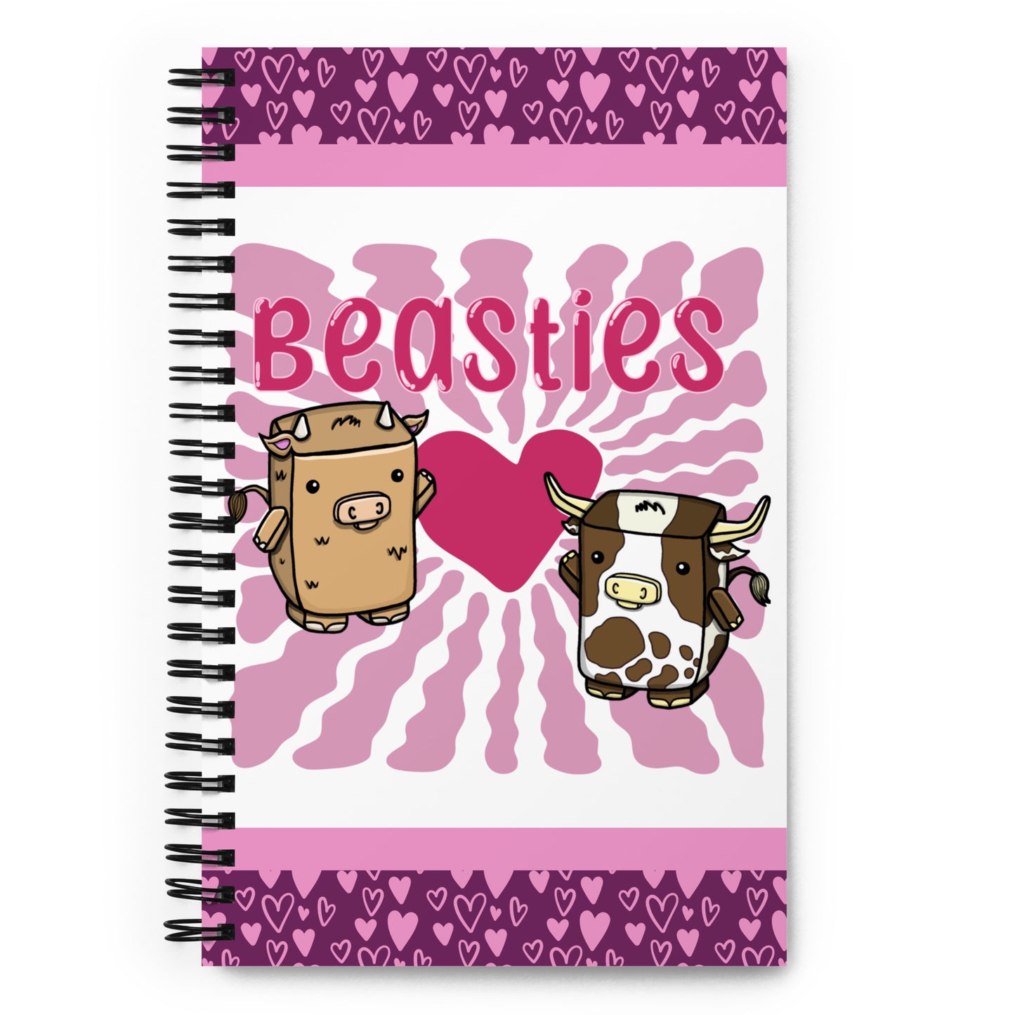 Best Friends Spiral notebook