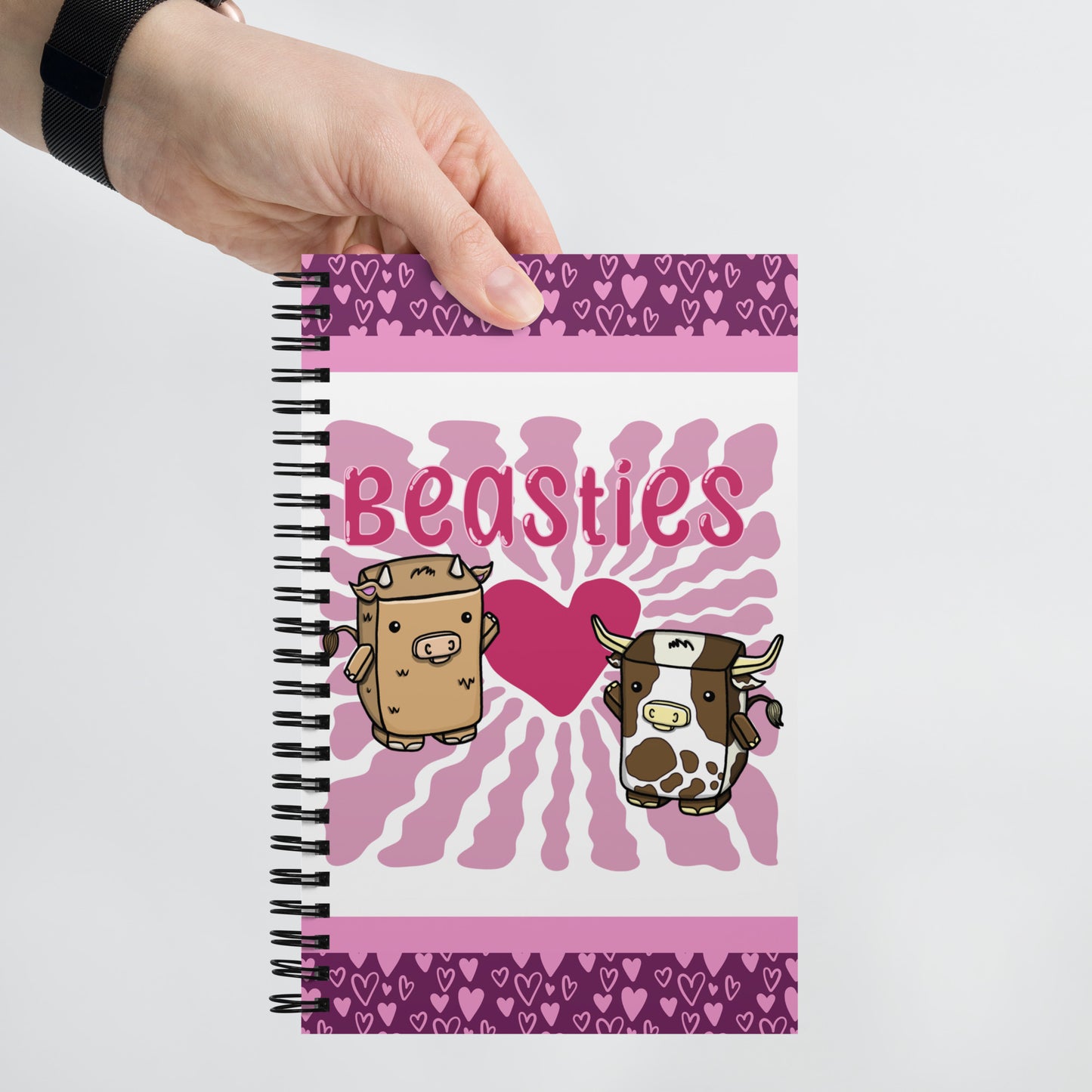 Best Friends Spiral notebook