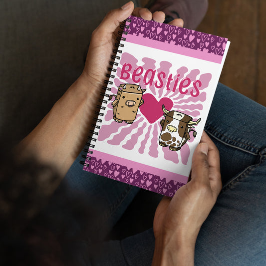 Best Friends Spiral notebook