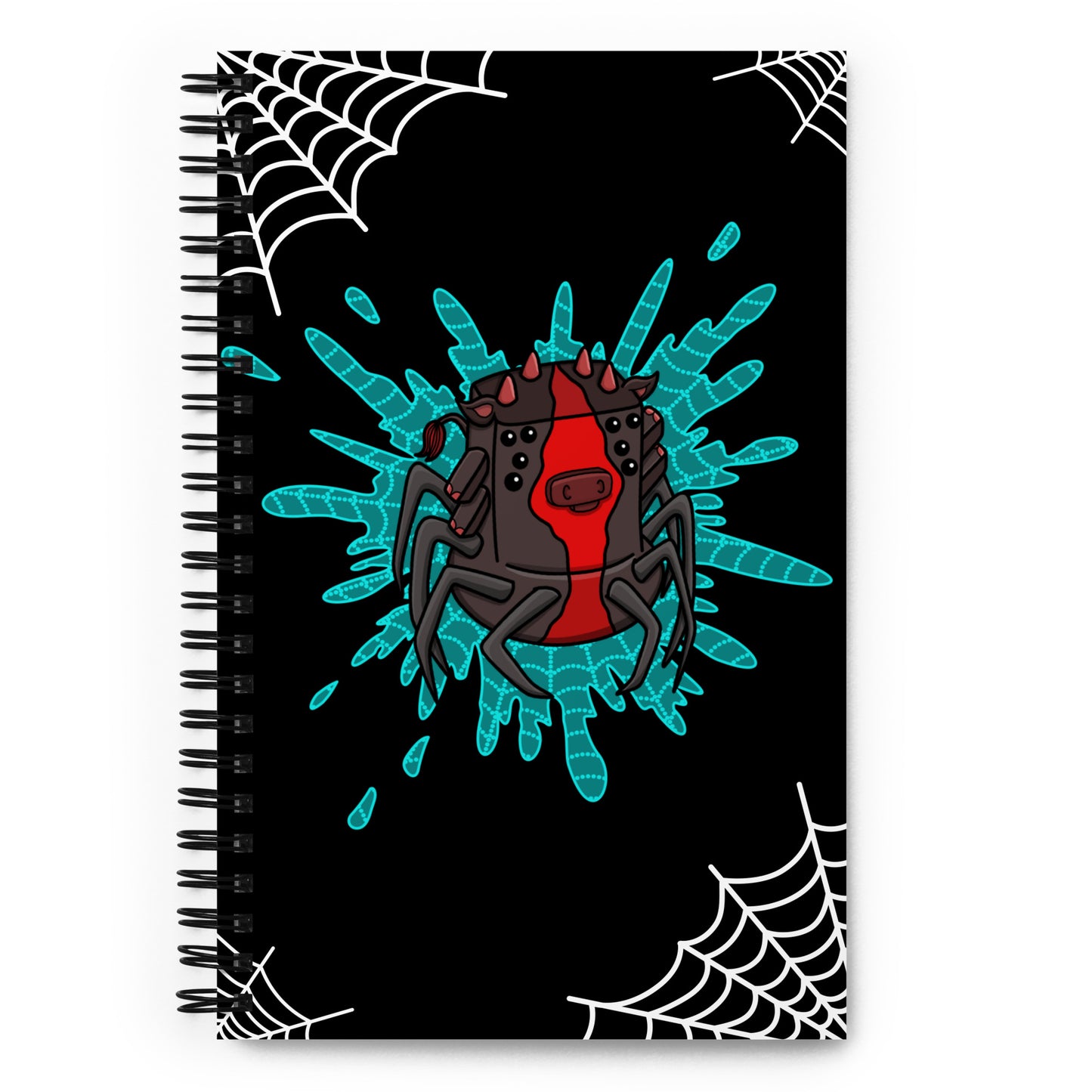 Spider Spiral notebook