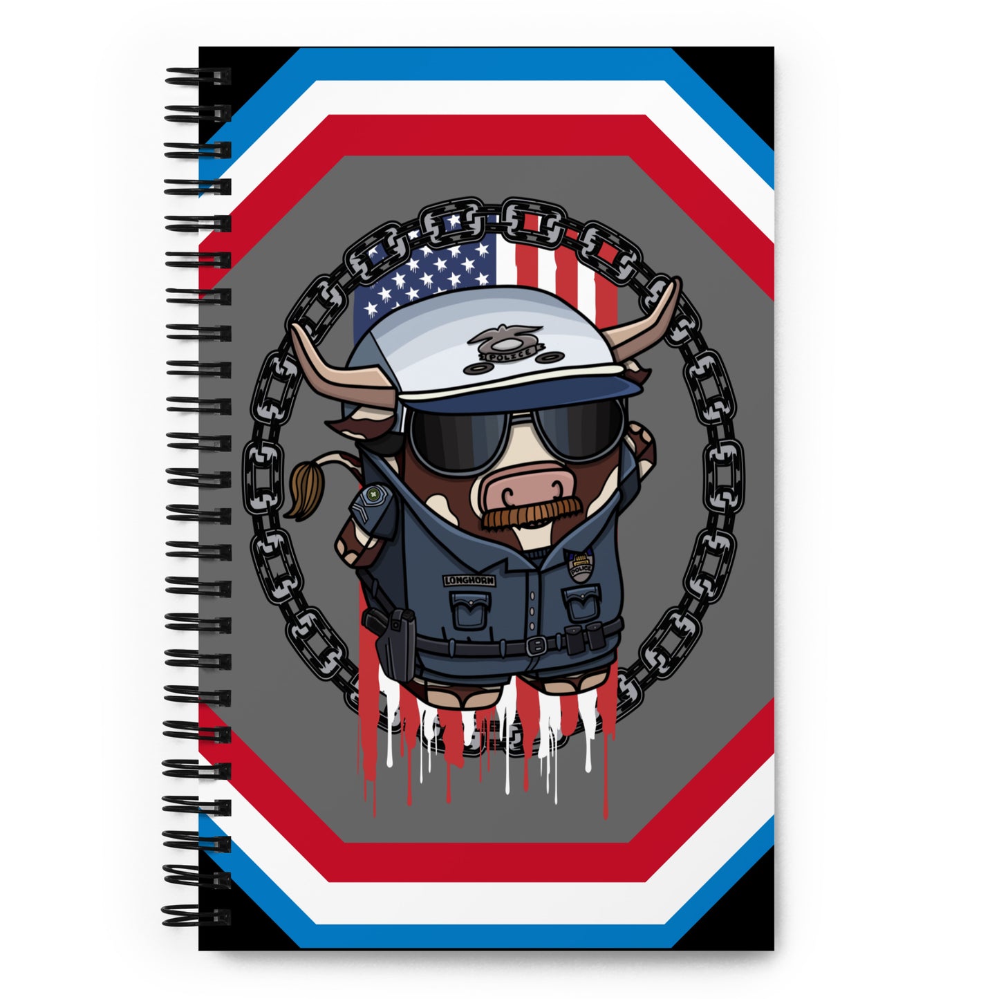 Cop Spiral notebook