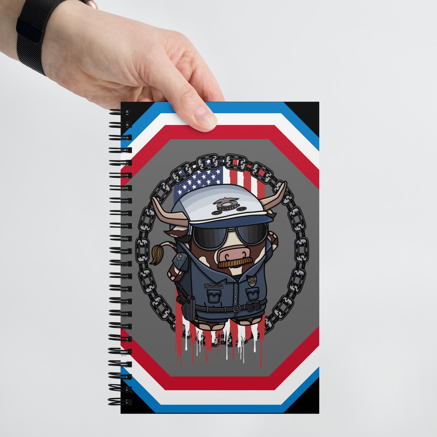 Cop Spiral notebook