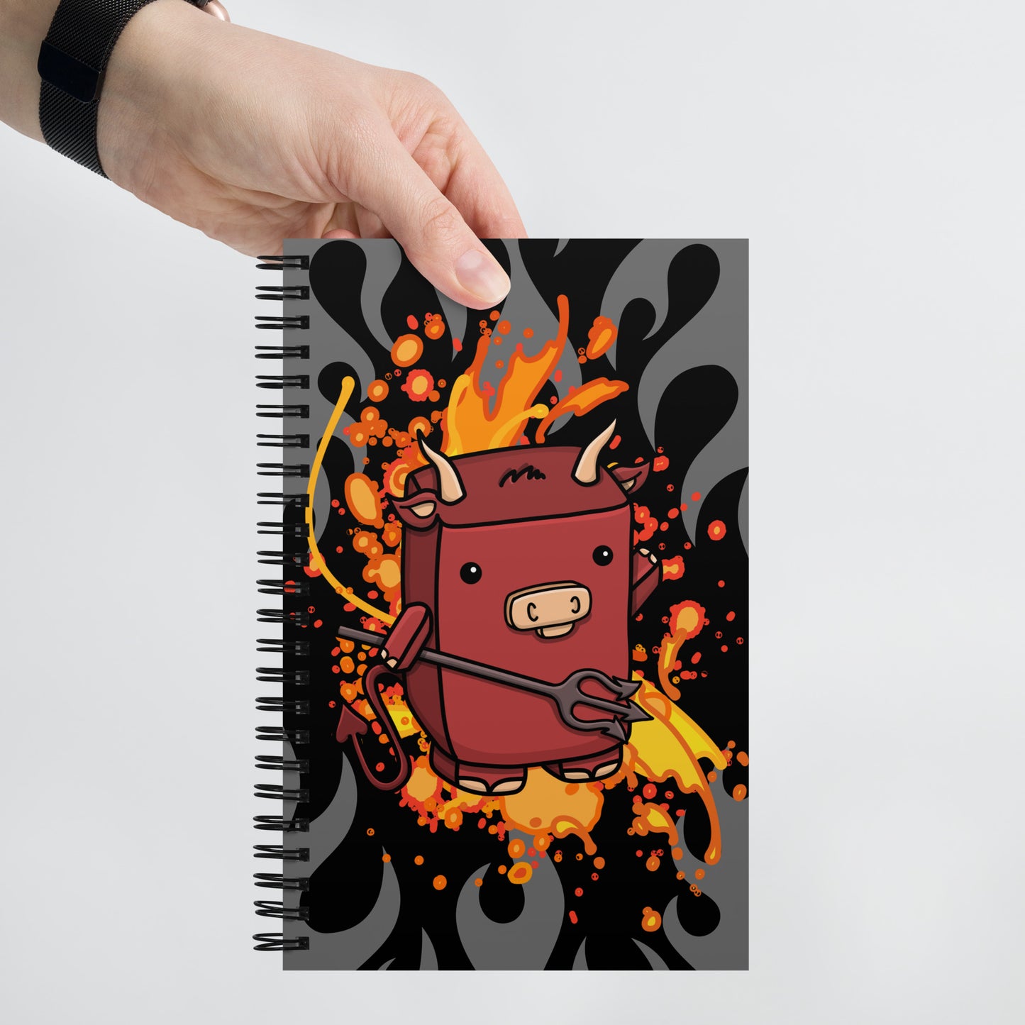 Devil Spiral notebook