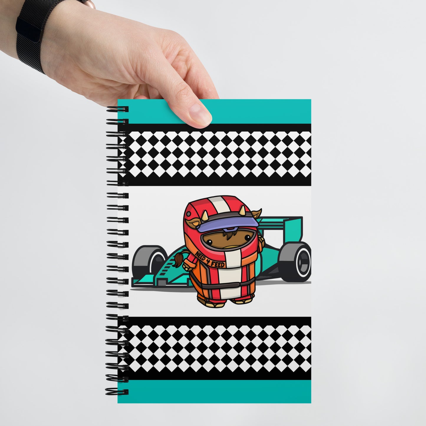 Racer Spiral notebook