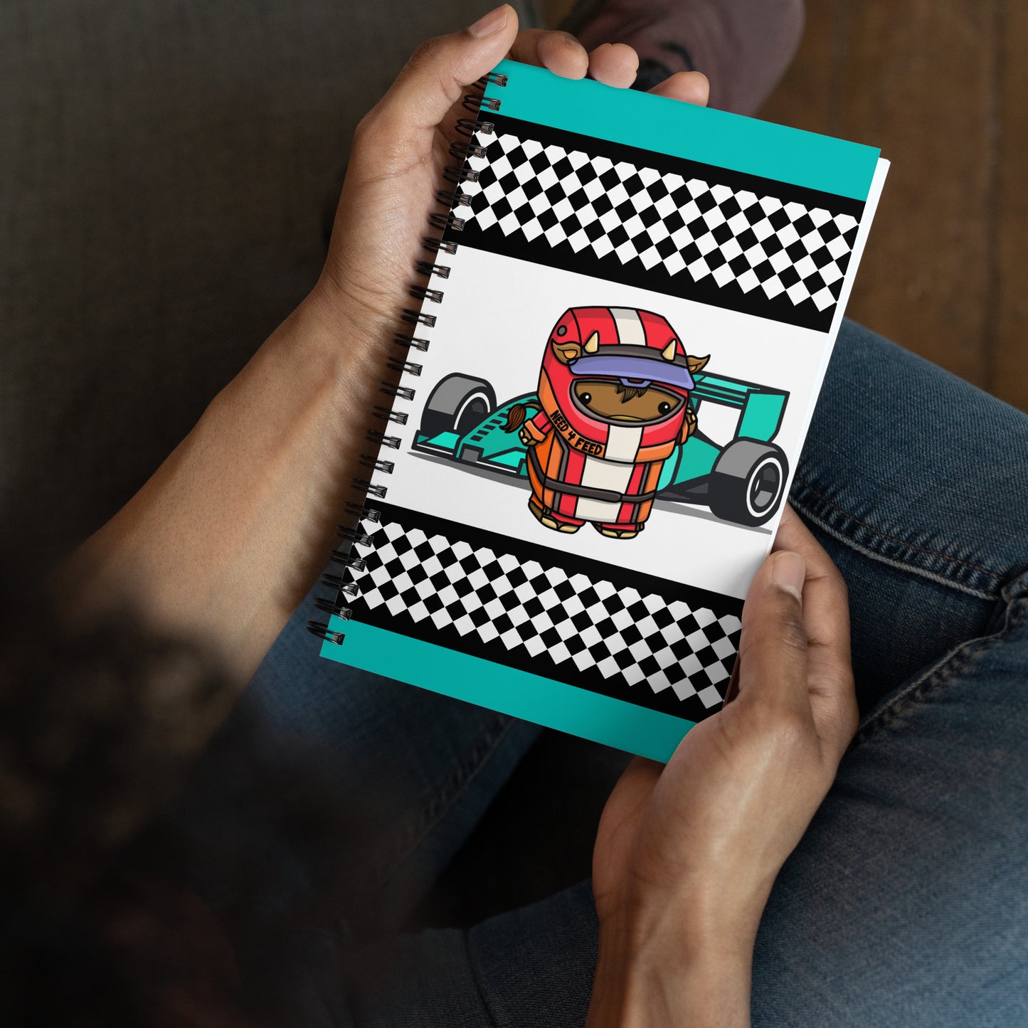 Racer Spiral notebook