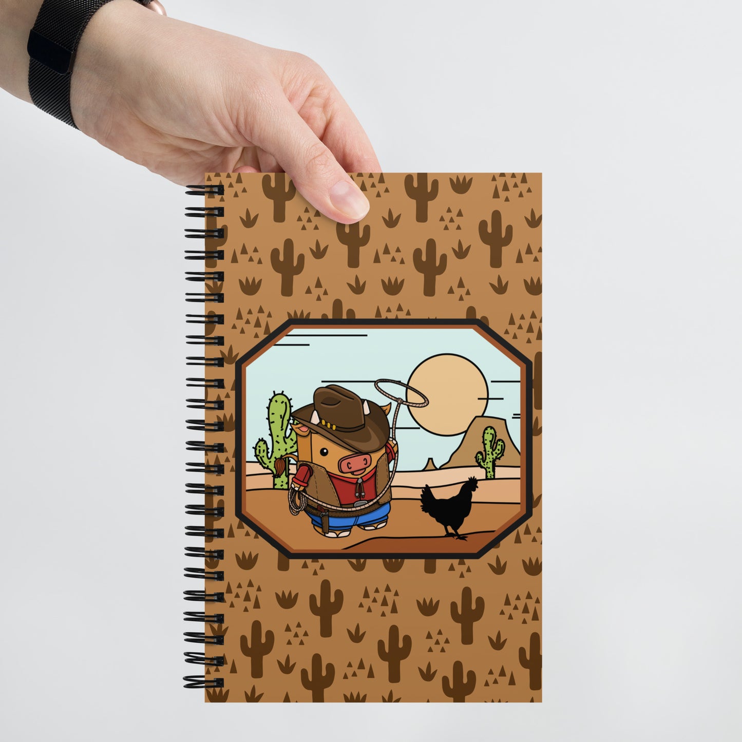 Cowboy Spiral notebook