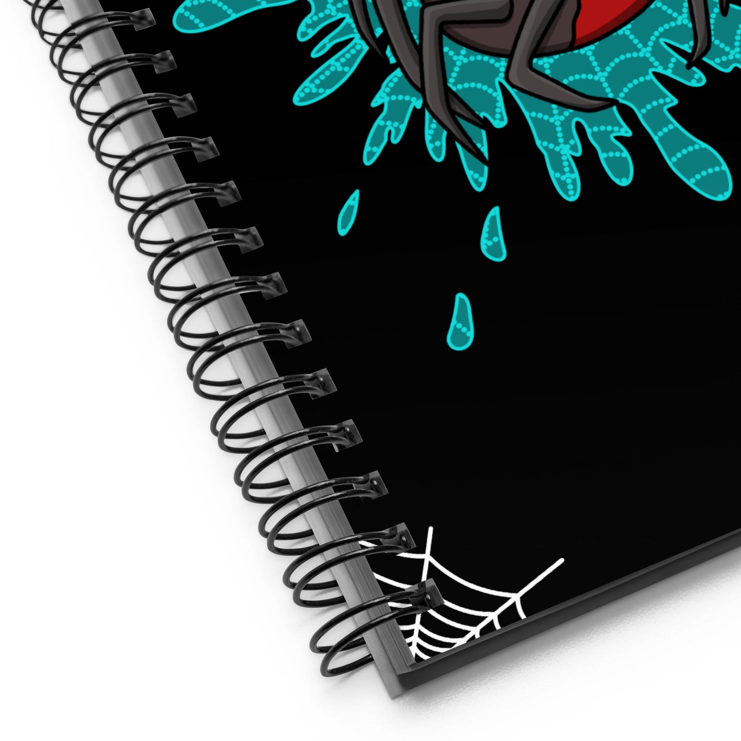 Spider Spiral notebook