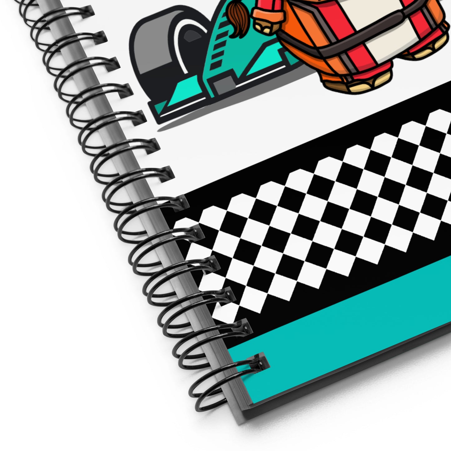 Racer Spiral notebook