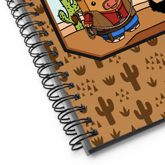 Cowboy Spiral notebook