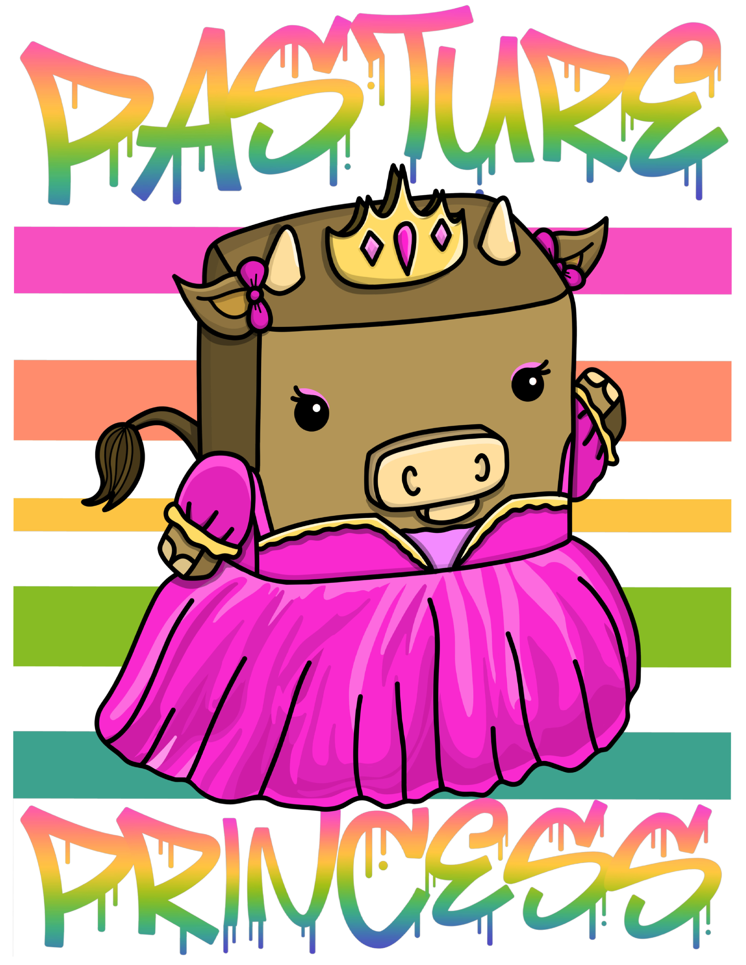 Princess Cow – Moo Cubes