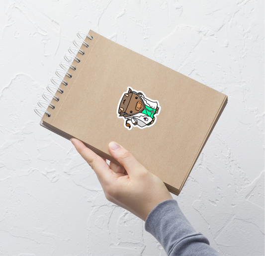 Dr. Hooves Sticker