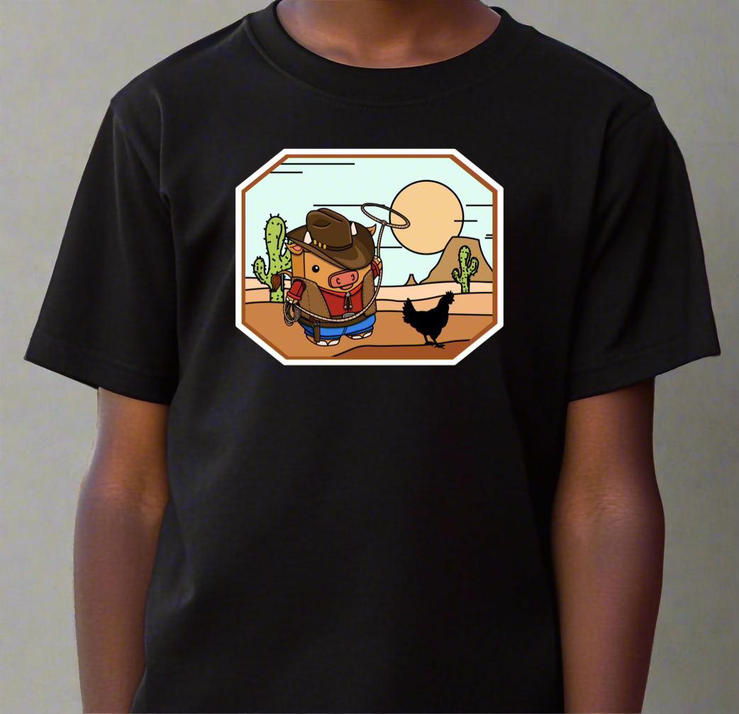 Buckhorn Bill: White Border Shirt