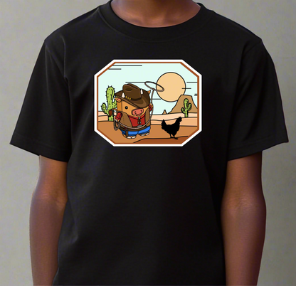 Buckhorn Bill: White Border Shirt
