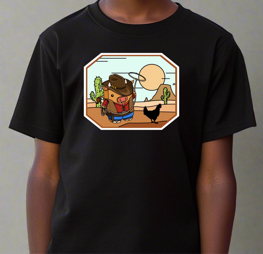 Buckhorn Bill: White Border Shirt