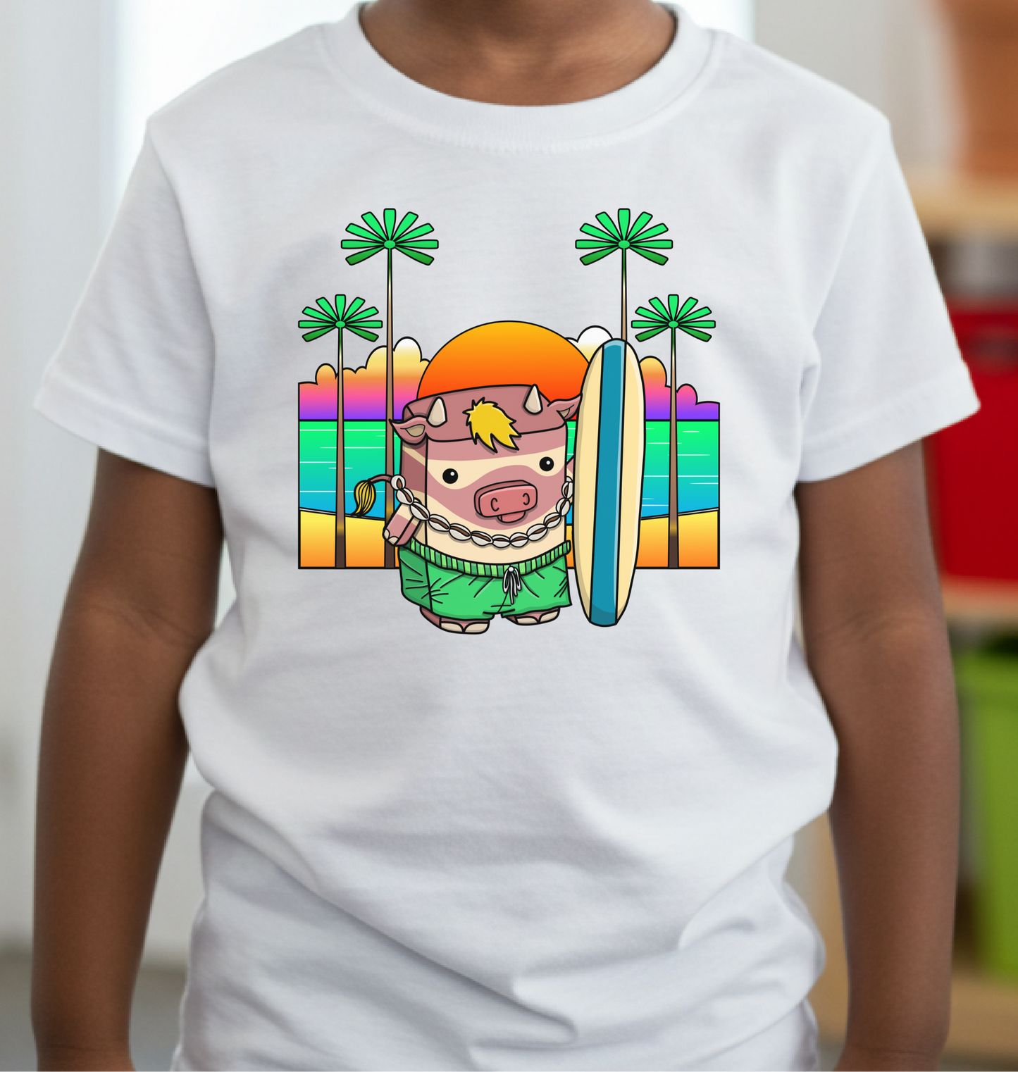 Cowabunga Surfer Shirt