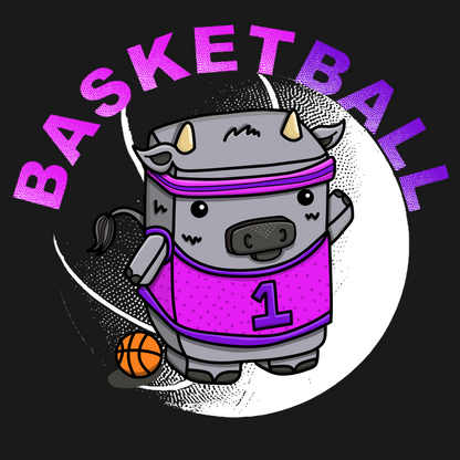 B-Ball Hooves:White Version Shirt