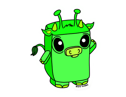 Space Grazer Sticker