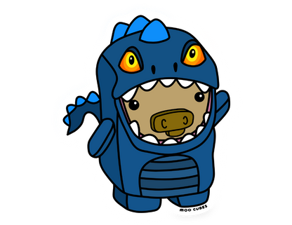 Cowzilla Sticker