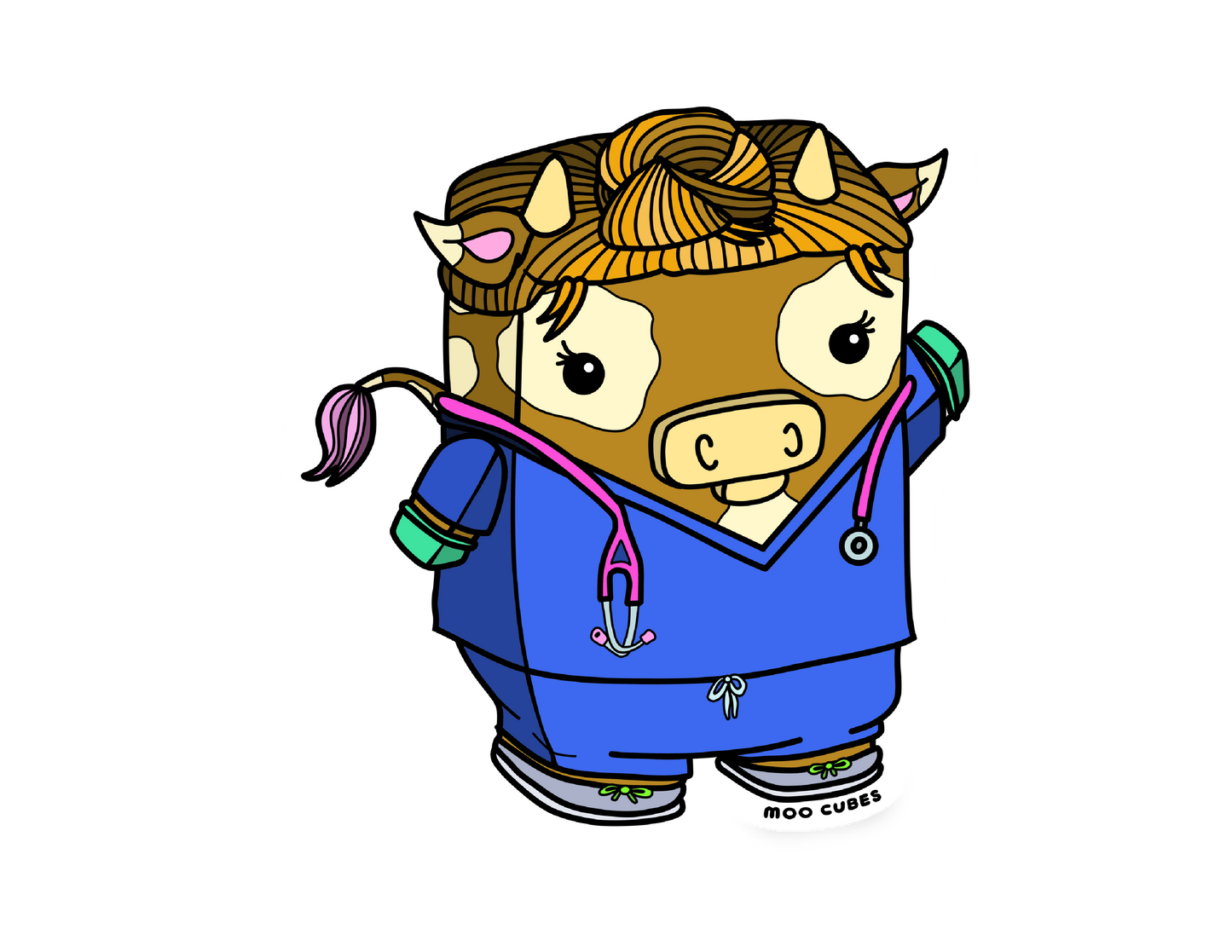Nurse Heifer Sticker