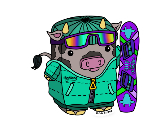 Highland Shredder Sticker