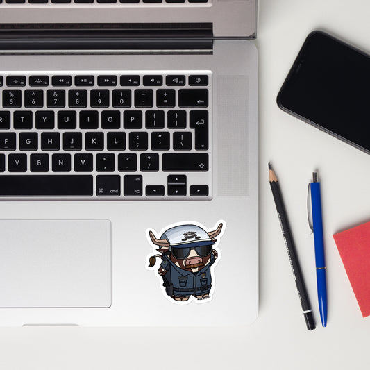 Longhorn of the Law Sticker