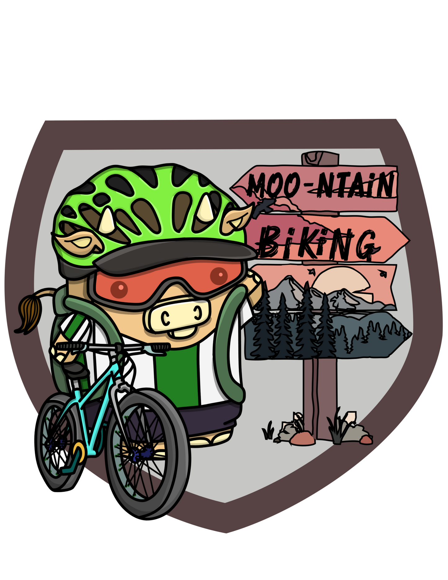 Moo-ntain Biker shirt