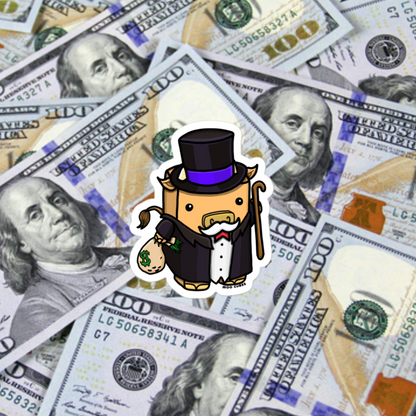 Moo-nopoly Sticker