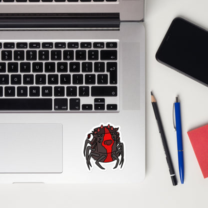 Spidey Cow Sticker