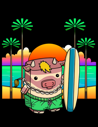 Cowabunga Surfer Shirt