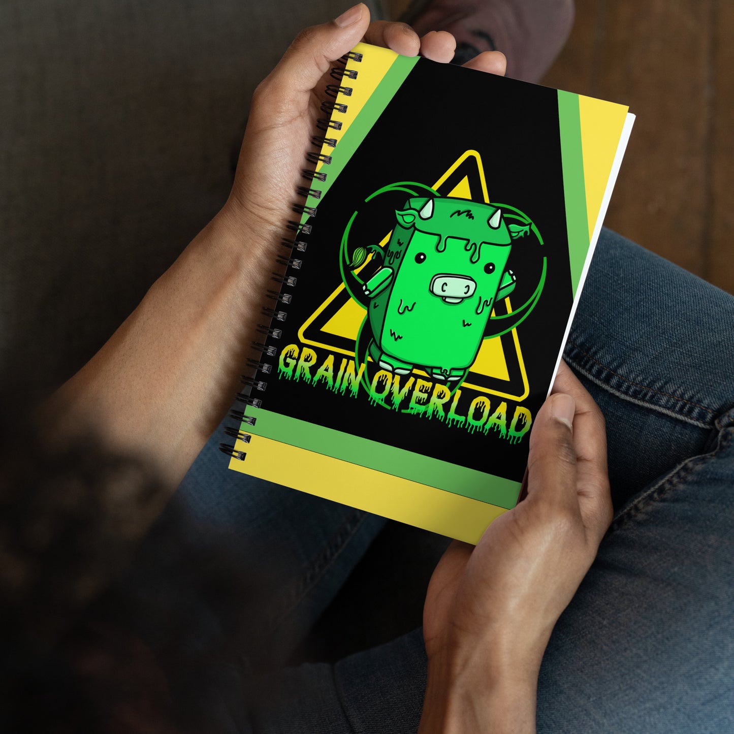 Slime Spiral notebook