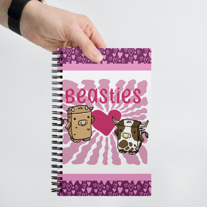 Best Friends Spiral notebook