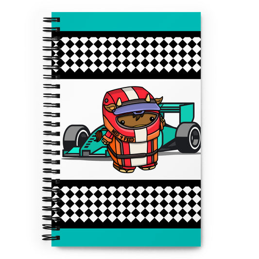 Racer Spiral notebook