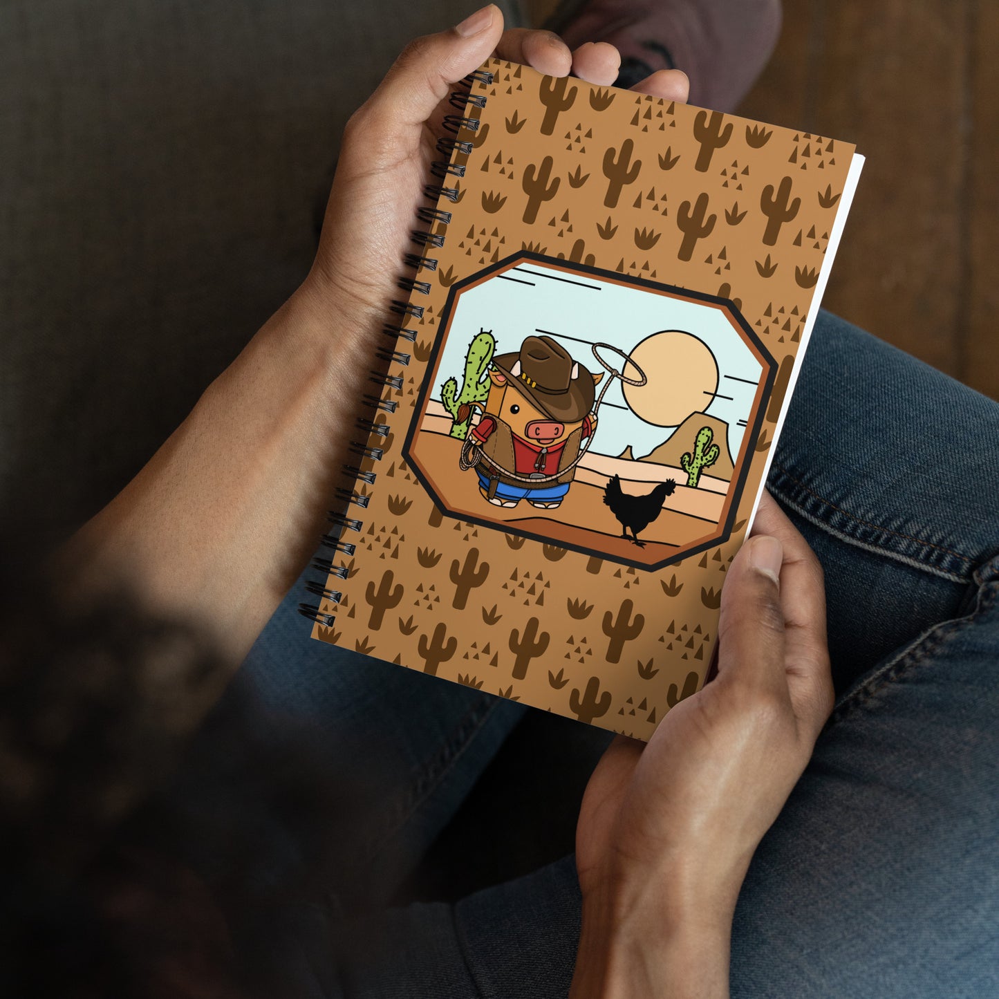 Cowboy Spiral notebook