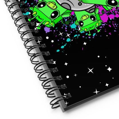 Alien Spiral notebook