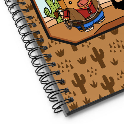 Cowboy Spiral notebook